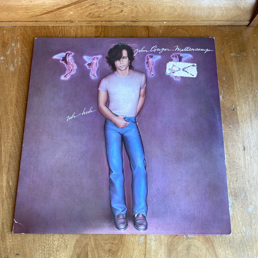 John Cougar Mellencamp UH HUH vinyl record